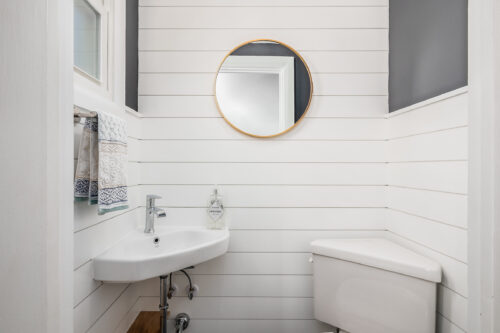 upper arlington remodel for tiny bathroom