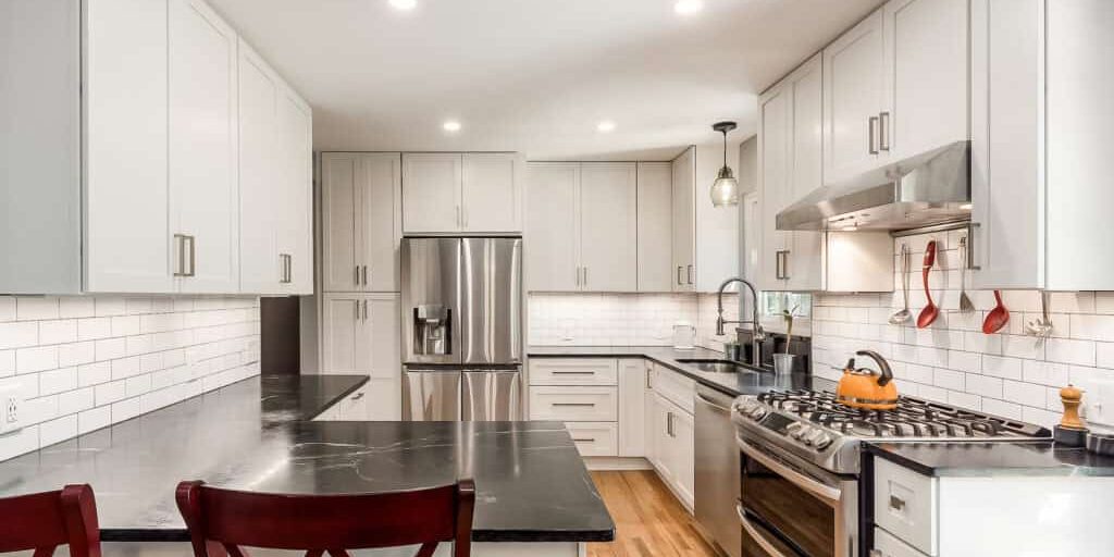 upper arlington kitchen remodel with soapstone and classic style