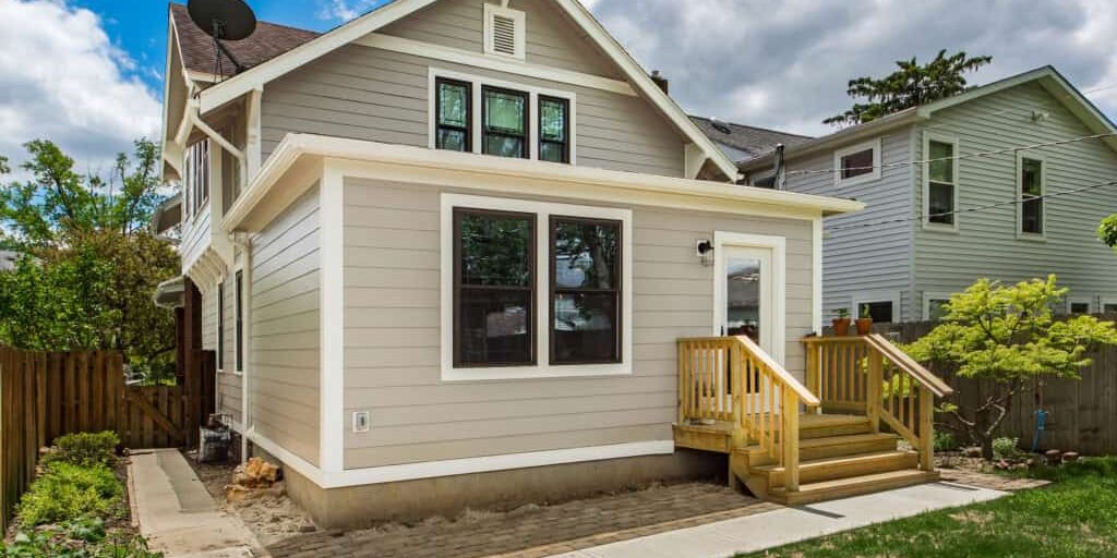 whole home remodel with kitchen in addition